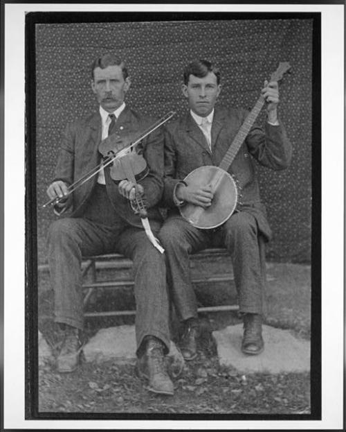 fiddler and banjo player