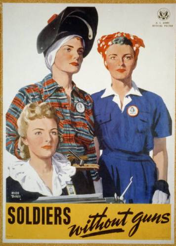 poster soldiers without guns (women)